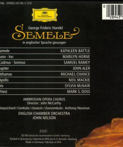 George Frideric Handel* - Kathleen Battle ∙ Marilyn Horne ∙ Samuel Ramey ∙ John Aler ∙ Sylvia McNair ∙ Michael Chance ∙ Ambrosian Opera Chorus* ∙ English Chamber Orchestra ∙ John Nelson (5)-2