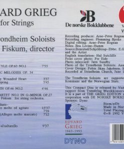 Edvard Grieg, The Trondheim Soloists*, Bjarne Fiskum-1
