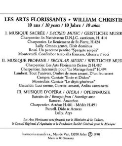 Les Arts Florissants, William Christie-1