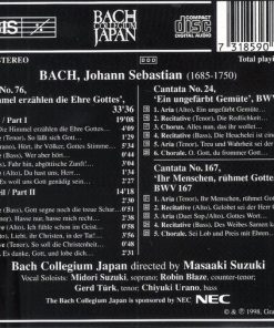 Johann Sebastian Bach, Bach Collegium Japan, Masaaki Suzuki-1