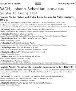 Johann Sebastian Bach, Bach Collegium Japan, Masaaki Suzuki-2