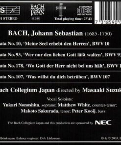 Johann Sebastian Bach, Bach Collegium Japan, Masaaki Suzuki-1