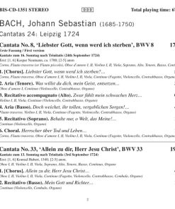 Johann Sebastian Bach, Bach Collegium Japan, Masaaki Suzuki-2