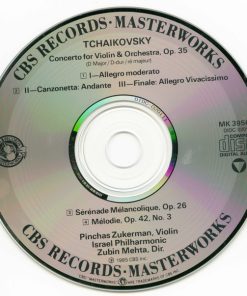Tchaikovsky* – Pinchas Zukerman, Israel Philharmonic*, Zubin Mehta-1