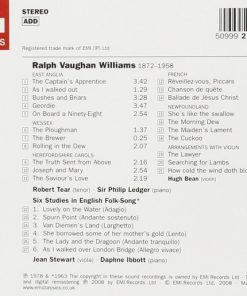 Vaughan Williams*, Robert Tear • Sir Philip Ledger* • Hugh Bean • Jean Stewart-1