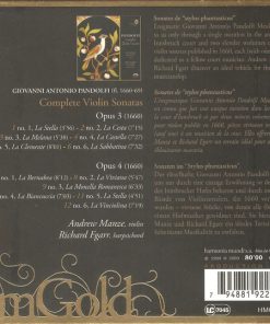 Giovanni Antonio Pandolfi* - Andrew Manze, Richard Egarr-1