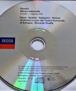 Rossini* - Dessì*, Scalchi*, Sabbatini*, Pertusi*, Orchestra* E Coro del Teatro Comunale di Bologna, Riccardo Chailly-2