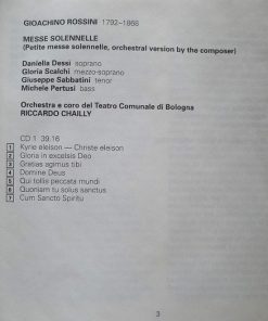 Rossini* - Dessì*, Scalchi*, Sabbatini*, Pertusi*, Orchestra* E Coro del Teatro Comunale di Bologna, Riccardo Chailly-3