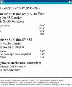 Wolfgang Amadeus Mozart, Concertgebouw Orchestra*, Nikolaus Harnoncourt-1