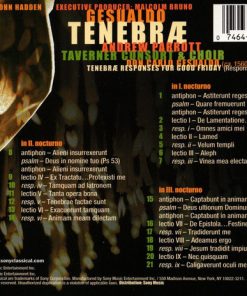 Carlo Gesualdo - Andrew Parrott, Taverner Consort-1