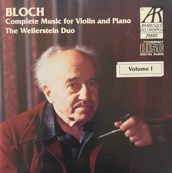 Ernest Bloch - The Weilerstein Duo-0