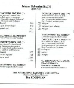 Johann Sebastian Bach - Ton Koopman, The Amsterdam Baroque Orchestra-4