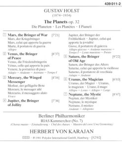 Gustav Holst - Berliner Philharmoniker • Herbert von Karajan-2