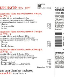 Haydn* - Franz Liszt Chamber Orchestra*, Emanuel Ax-1