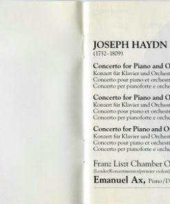 Haydn* - Franz Liszt Chamber Orchestra*, Emanuel Ax-3