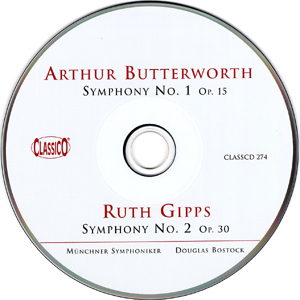 Arthur Butterworth • Ruth Gipps - Münchner Symphoniker, Douglas Bostock-2
