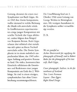 Arthur Butterworth • Ruth Gipps - Münchner Symphoniker, Douglas Bostock-4