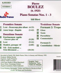 Pierre Boulez - Idil Biret-1