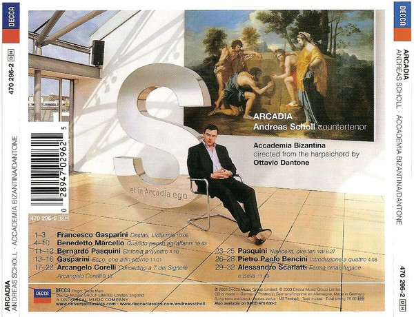 Andreas Scholl, Ottavio Dantone, Accademia Bizantina-1