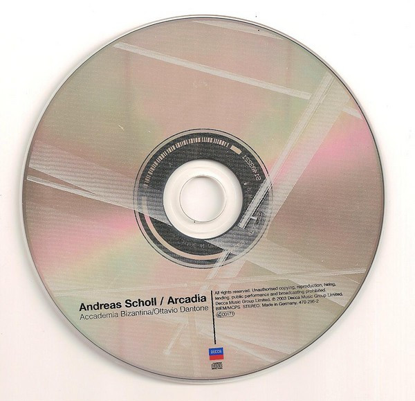 Andreas Scholl, Ottavio Dantone, Accademia Bizantina-2