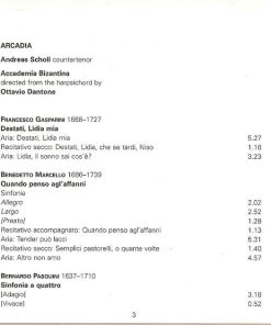 Andreas Scholl, Ottavio Dantone, Accademia Bizantina-4