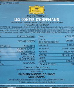Jacques Offenbach - Placido Domingo, Edita Gruberova, Claudia Eder, Gabriel Bacquier, Justino Diaz, James Morris (5), Chœur de Radio France · Orchestre National De France · Seiji Ozawa-2