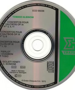 Tomaso Albinoni, Pierre Pierlot, Jacques Chambon, Piero Toso, Claudio Scimone, I Solisti Veneti-2