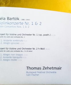 Béla Bartók – Thomas Zehetmair, Budapest Festival Orchestra • Iván Fischer*-1