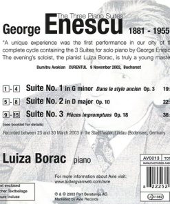 George Enescu, Luiza Borac-1