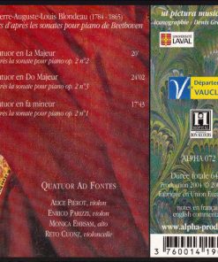 Pierre-Auguste-Louis Blondeau - Quatuor Ad Fontes-1