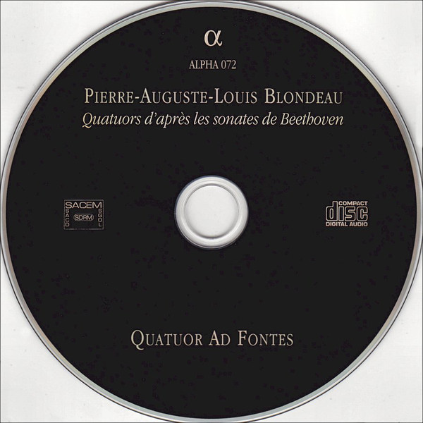 Pierre-Auguste-Louis Blondeau - Quatuor Ad Fontes-2