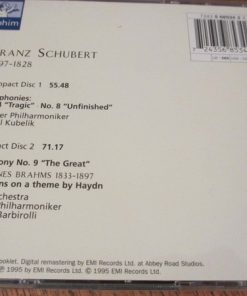 Schubert*, Rafael Kubelik, Sir John Barbirolli-2