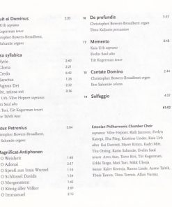 Arvo Pärt - Estonian Philharmonic Chamber Choir, Tõnu Kaljuste-4