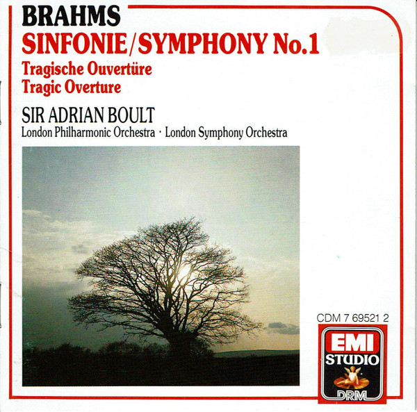 Johannes Brahms, Sir Adrian Boult, London Philharmonic Orchestra · London Symphony Orchestra-0