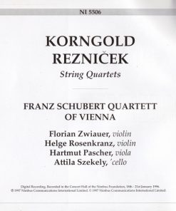 Korngold*, Reznicek*, Franz Schubert Quartett, Wien*-4