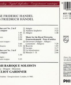Händel* - English Baroque Soloists*, John Eliot Gardiner-1