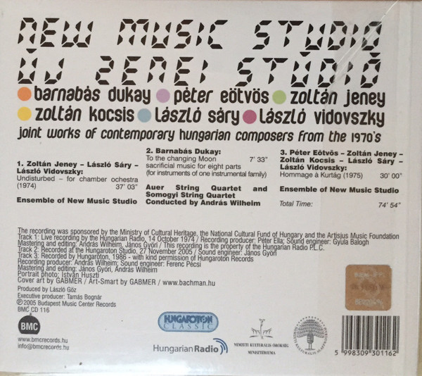 Barnabás Dukay, Peter Eötvös, Zoltán Jeney, Zoltán Kocsis, László Sáry, László Vidovszky-1