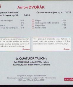 Quatuor Talich* / Dvořák*-1