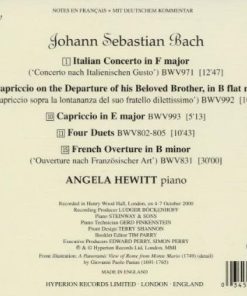 Johann Sebastian Bach, Angela Hewitt-1