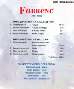 Louise Farrenc - The Schubert Ensemble Of London-1