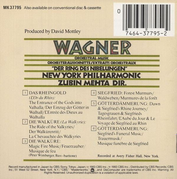 Wagner* - New York Philharmonic, Zubin Mehta-3