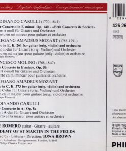 Pepe Romero, The Academy Of St. Martin-in-the-Fields, Iona Brown, Ferdinando Carulli, Francesco Molino-1