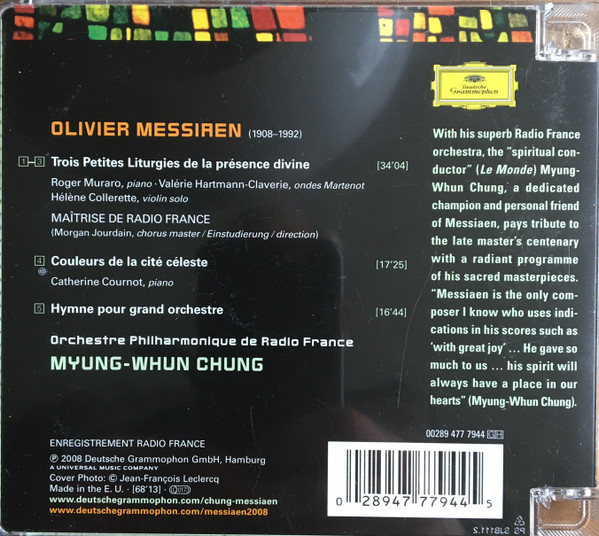 Olivier Messiaen - Myung-Whun Chung, Orchestre Philharmonique De Radio France-1