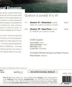 Pascal Dusapin, Arditti Quartet, Orchestre Philharmonique De Radio France, Pascal Rophé-1