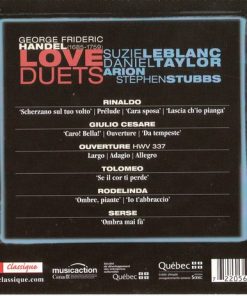 Georg Friedrich Händel - Daniel Taylor (3), Suzie LeBlanc, Stephen Stubbs, L'Ensemble Arion-3