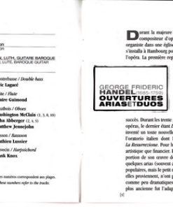 Georg Friedrich Händel - Daniel Taylor (3), Suzie LeBlanc, Stephen Stubbs, L'Ensemble Arion-4