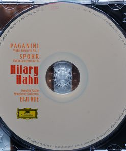 Paganini* / Spohr* / Hilary Hahn, Swedish Radio Symphony Orchestra*, Eiji Oue-3