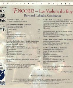 Les Violons du Roy, Bernard Labadie-1