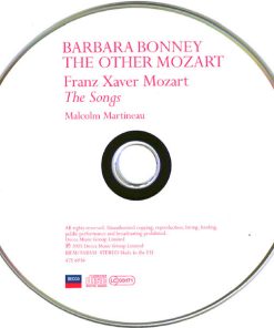 Barbara Bonney, Franz Xaver Mozart*-2