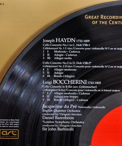 Haydn* / Boccherini* - Jacqueline du Pré, Daniel Barenboim, Sir John Barbirolli-1